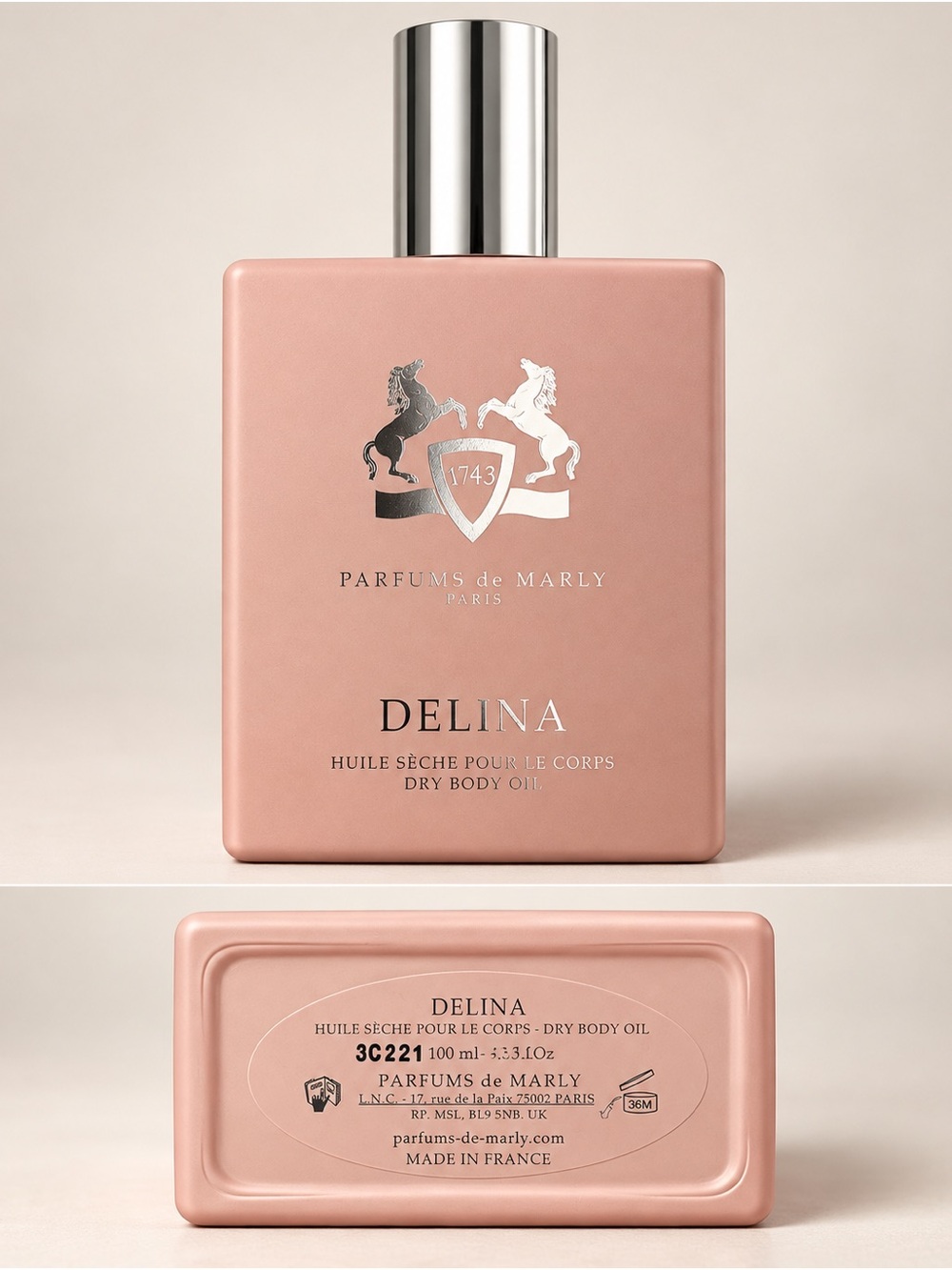 Parfums de Marly Delina Dry Body Oil — Blush Pink